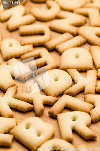 Image of Alphabet Biscuit