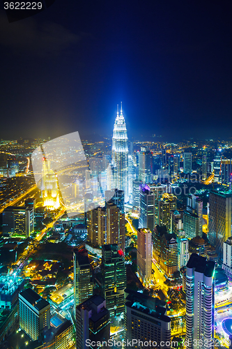 Image of Kuala Lumpur at night