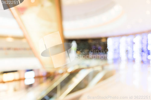 Image of Abstract blur shopping center background