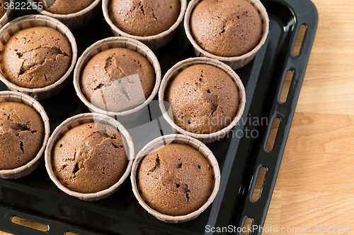 Image of Chocolate muffins 