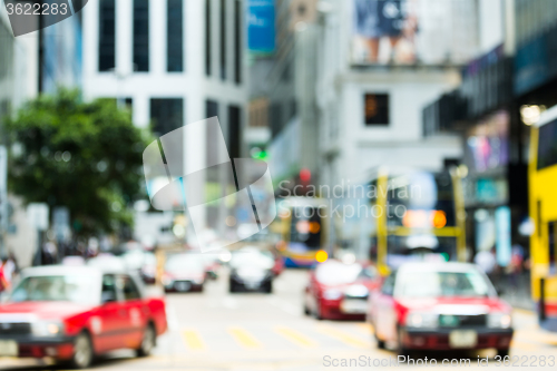 Image of Busy traffic in Hong Kong