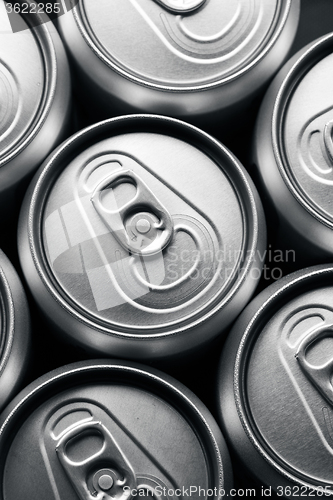 Image of Pattern from much of drinking cans of beer