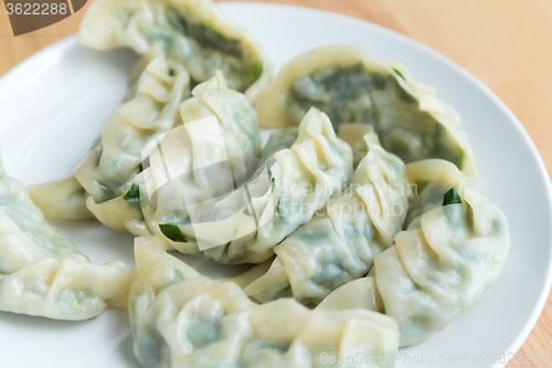 Image of Meat dumpling on the plate