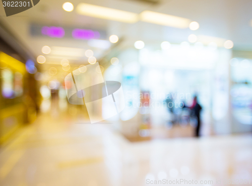 Image of Blur view of shopping store