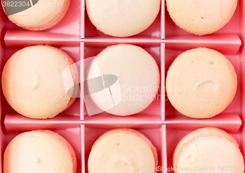 Image of Gift box packaging of macaroons