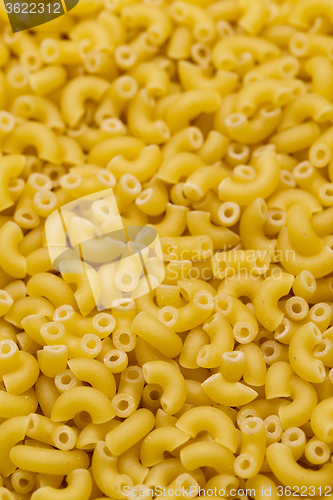 Image of Uncooked Italian Macaroni Pasta 