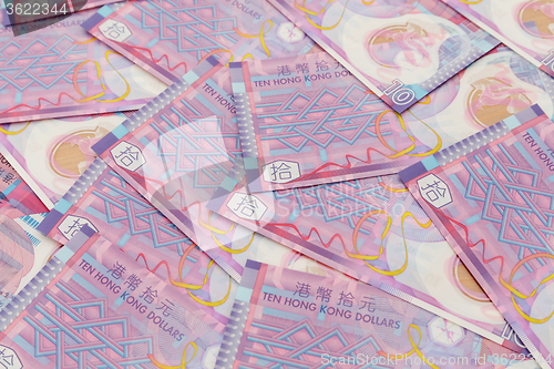 Image of Ten Hong Kong dollar banknote