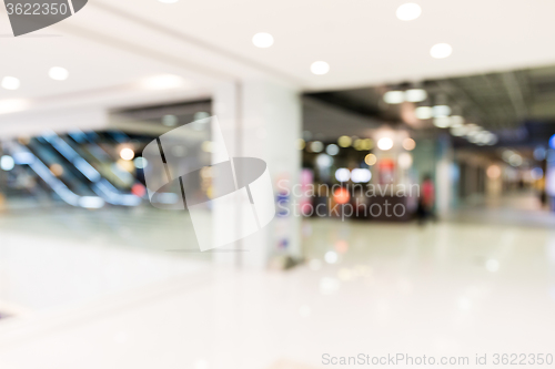 Image of Abstract background of shopping mall, shallow depth of focus