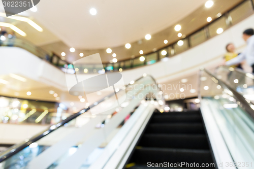 Image of Store blur background with bokeh