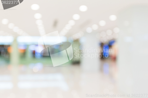 Image of Defocus of Shopping plaza for background usage