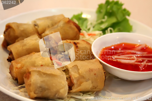 Image of Vietnamese springrolls