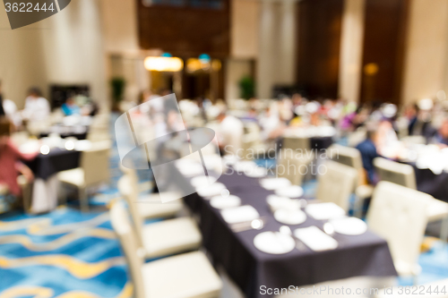 Image of Blur view of dinning place