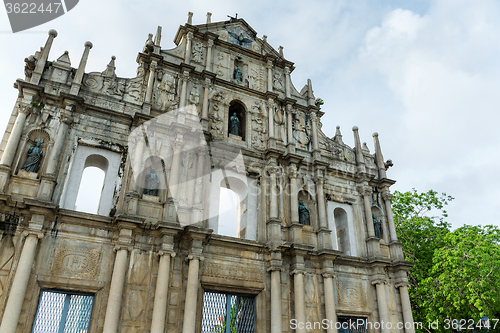 Image of St.Paul Ruin in Macau ,China