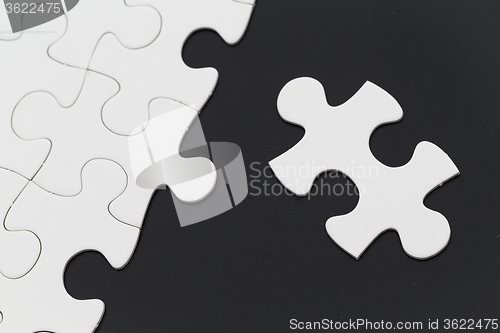 Image of Jigsaw puzzle background