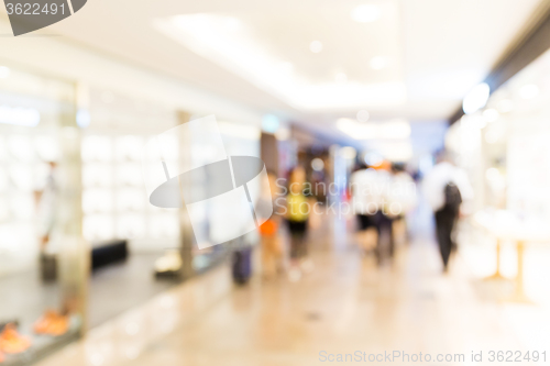 Image of Unfocused background of Department store