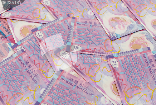 Image of Group of ten Hong Kong dollar