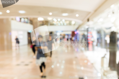 Image of Department store blurred background