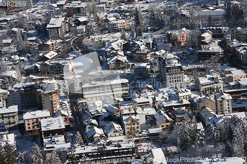 Image of Chamonix in winter