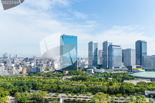 Image of Business building in Japan, Osaka