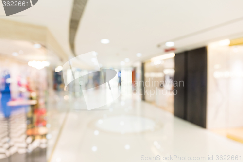 Image of Unfocused background of Shopping store