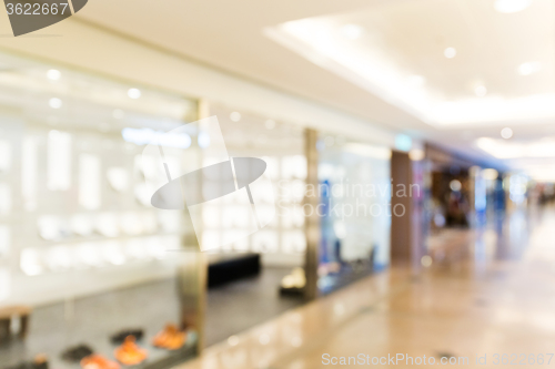 Image of Store blur background with bokeh