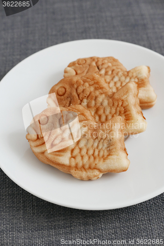 Image of Taiyaki, japanese fish shape cake