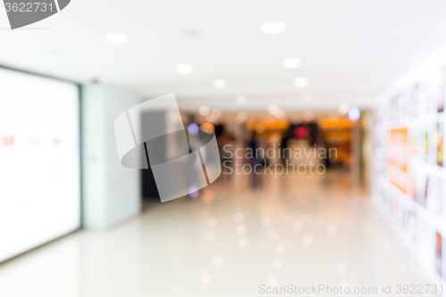 Image of Blur store with bokeh background, business background