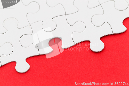 Image of Puzzle with missing part