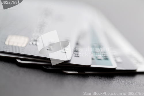 Image of Stack of credit card