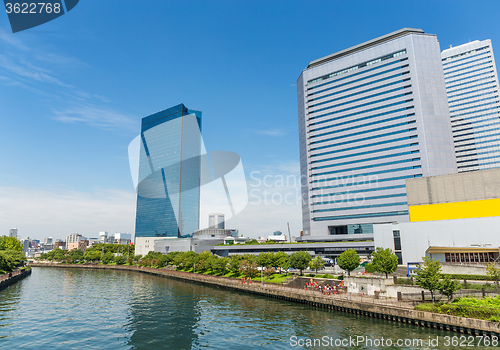 Image of Osaka city at day time