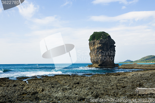 Image of Coral reef rock cape