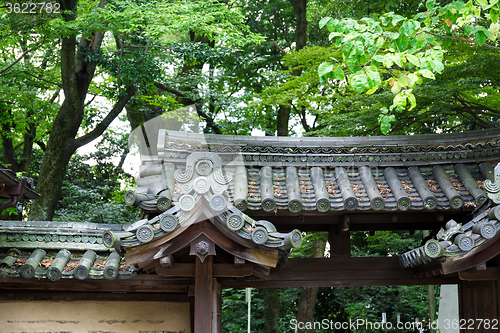 Image of Entrance of the japanese temple