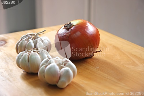 Image of Onion and garlic