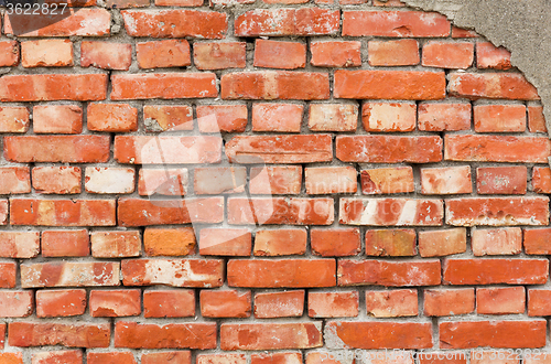 Image of Old grunge brick wall background