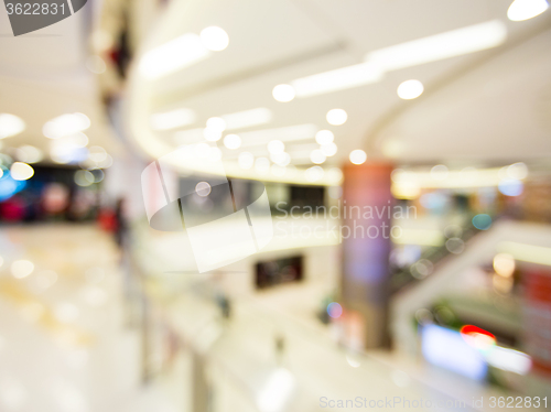 Image of Background of department store