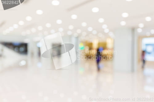 Image of Abstract background of department store, shallow depth of focus