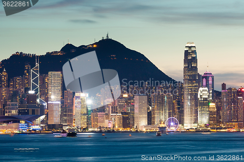 Image of Hong Kong night 