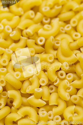 Image of Macaroni pasta close up