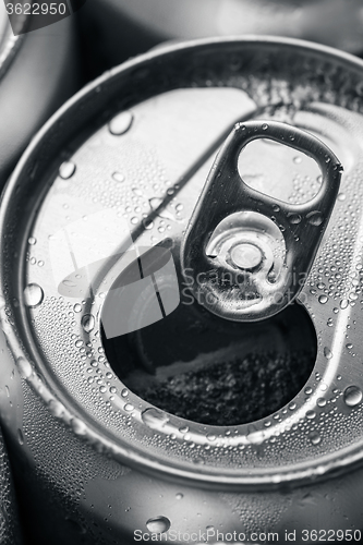 Image of Opened canned beer