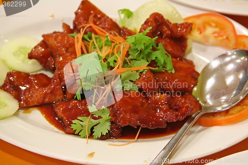 Image of Chinese pork dish