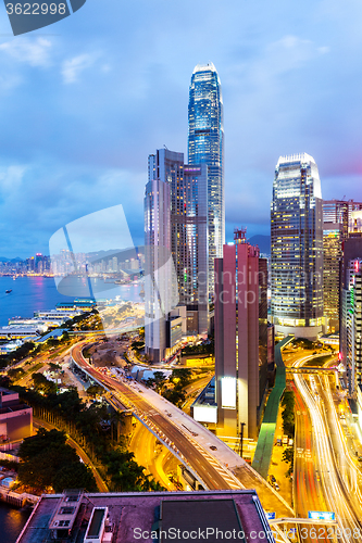 Image of Hong Kong at night