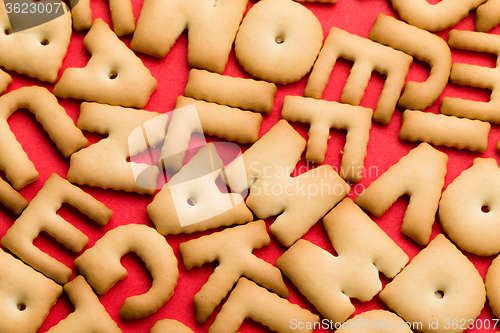 Image of Letter cookie 