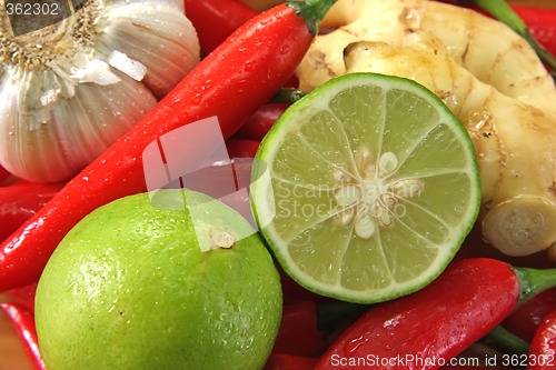 Image of Asian cooking ingredients