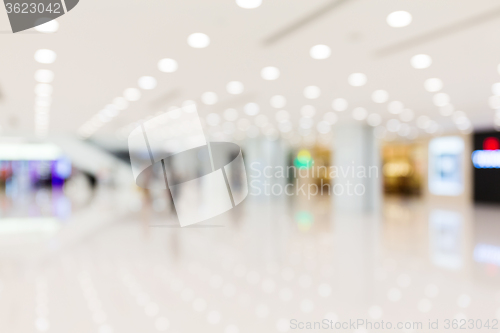 Image of Defocused blur background of shopping plaza 
