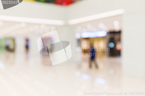 Image of Defocused blur background in department store