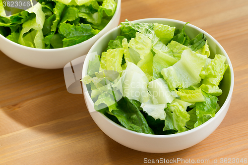 Image of Fresh green salad 