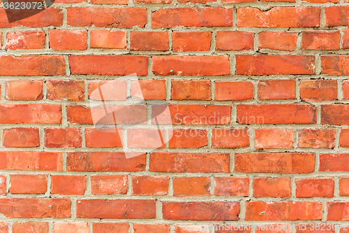 Image of Red brick wall background