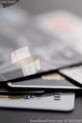 Image of Group of Credit cards