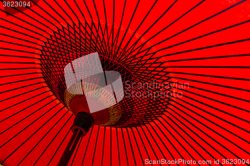 Image of Red umbrella