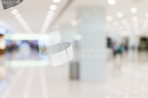 Image of Blur background of shopping mall background